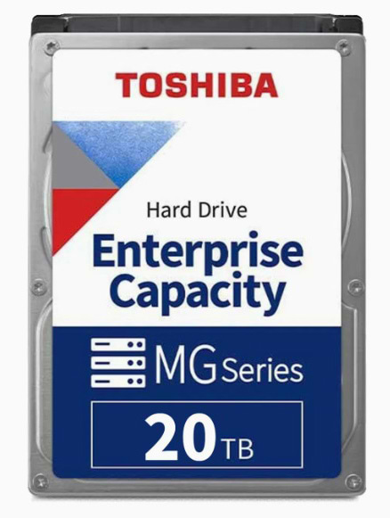 Жорсткий диск внутрішній Toshiba SATA 20TB 7200RPM 512MB (MG11ACA20TE)